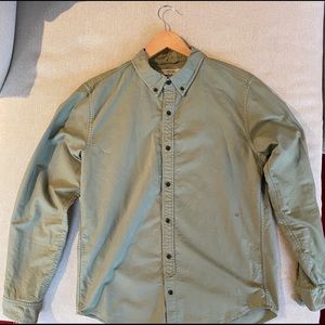 Outerknown Green Oxford shirt - medium